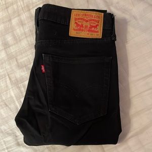 Men’s Levi’s 511 slim fit jeans in black 32x30